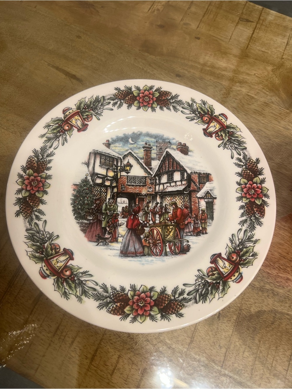 Royal Stafford "Hot Chestnut Seller" plate